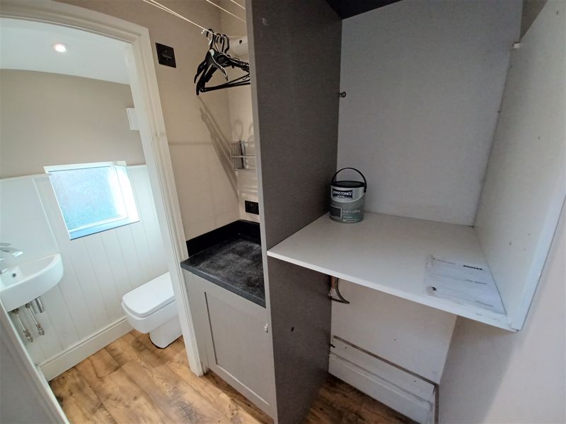 Utility into Cloakroom